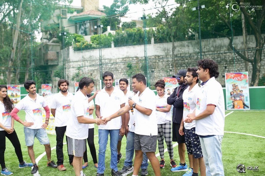 Kerintha-Movie-Team-At-Bubble-Soccer-Event